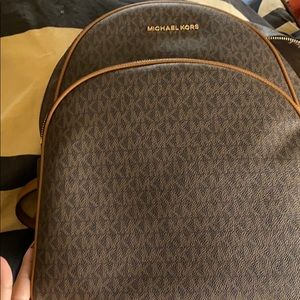 Large abbey Michael Kors backpack